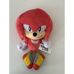 KNUCKLES Sonic the Hedgehog  10" Plush Doll 2022 Jakks Pacific Sega